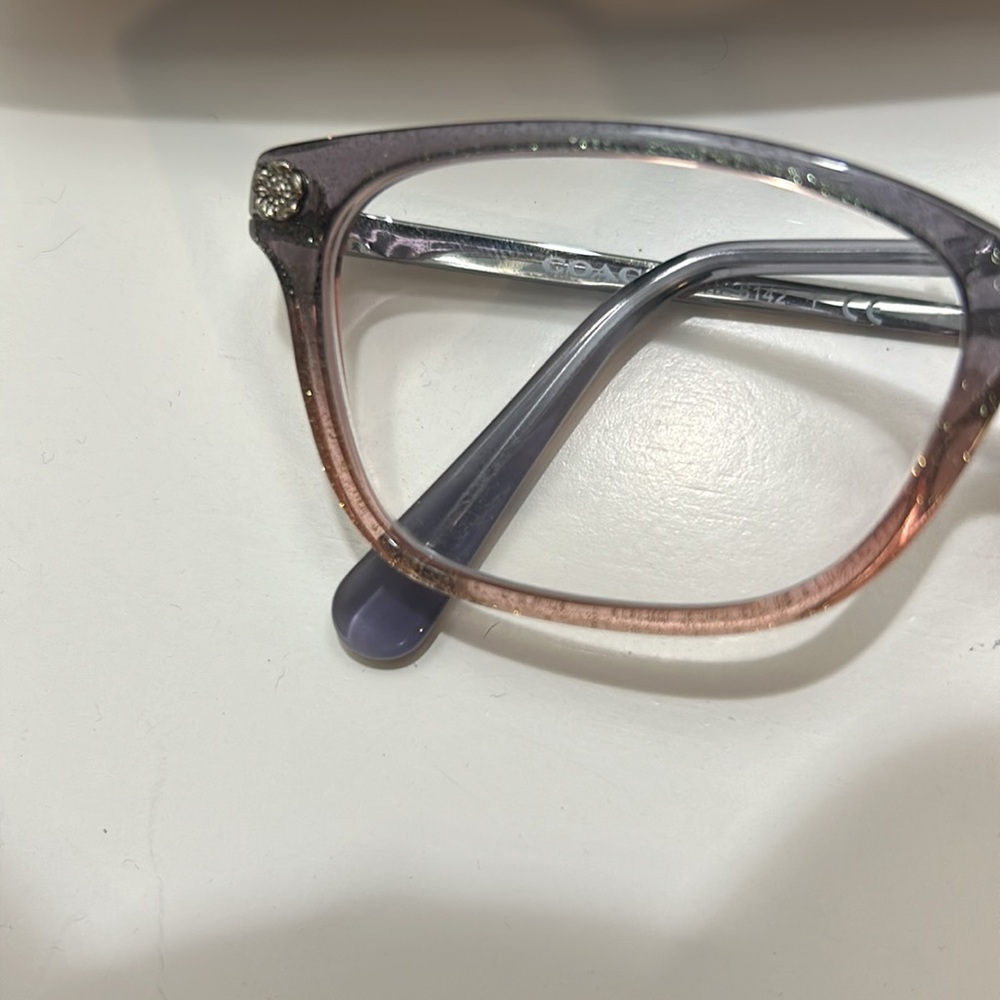 Coach violet glitter glasses - Picture 2 of 5